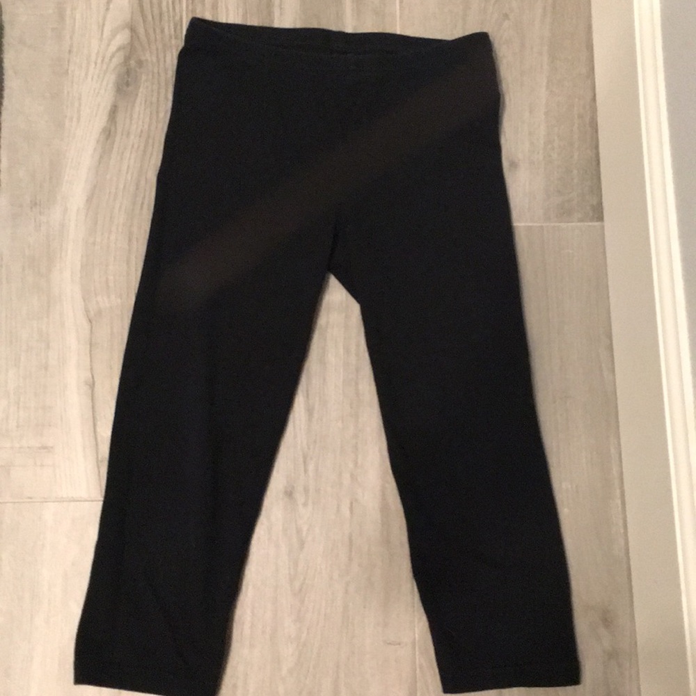 Girls black Old Navy capris Size:Large, 10/12